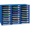 Pacon Classroom Keepers® Mailbox, 30-Slot, Blue, 21 H x 31.63 W x 12.75 D 001318